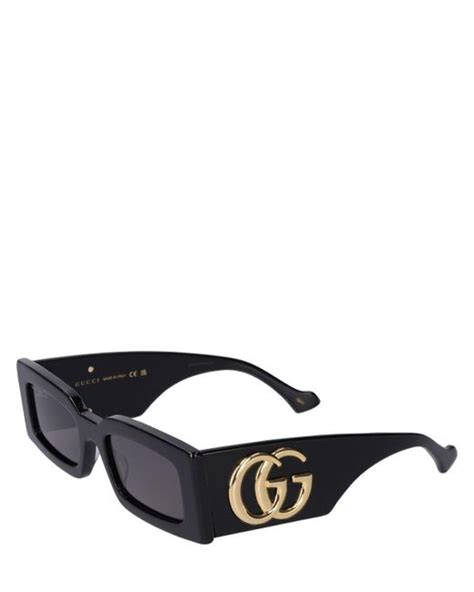 gucci women's rectangle acetate|Gucci.